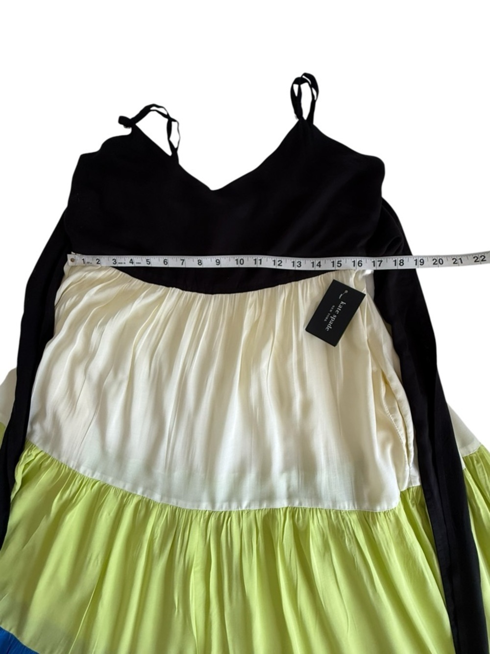Kate Spade NWT Colorblock Midi Dress M Bow Back Resort Cruise Vacation Summer - Picture 10 of 15